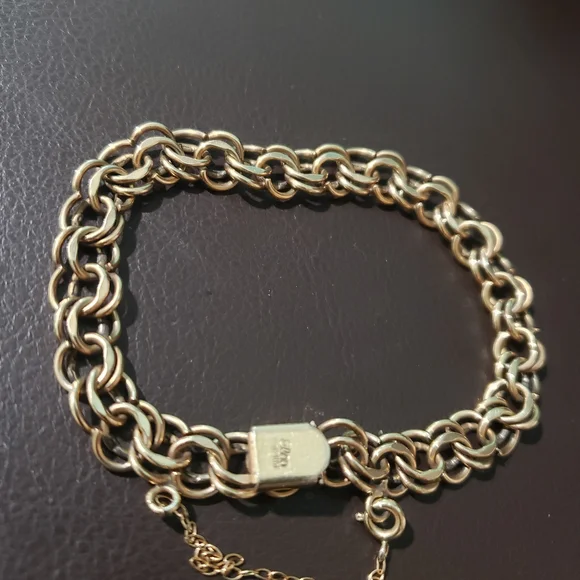 Vintage Designer Elco 1/20 12K Gold Filled Chain Bracelet